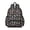Princess and Carriage Black Pattern, variant on Princess and Carriage Black Pattern Cute School Backpack with Padded Back and Adjustable Shoulder Straps 13.4"x11"x4.7"