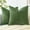 Moss Green, variant on decorUhome 18x18 Set of 2 Throw Pillow Covers, Decorative Soft Chenille Pillow Covers for Couch, Ultimate Gray