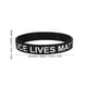 thumbnail image 1 of Pulsera Elástica Resistente Al Desgaste De Moda De La Pulsera Del Silicón Del Regalo 3pcs Con La Decoración De La Letra, 1 of 7