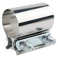 thumbnail image 3 of Adjustable Stainless Steel DIY Exhaust Muffler Connector Sleeve Clamp 2 inch, 3 of 9