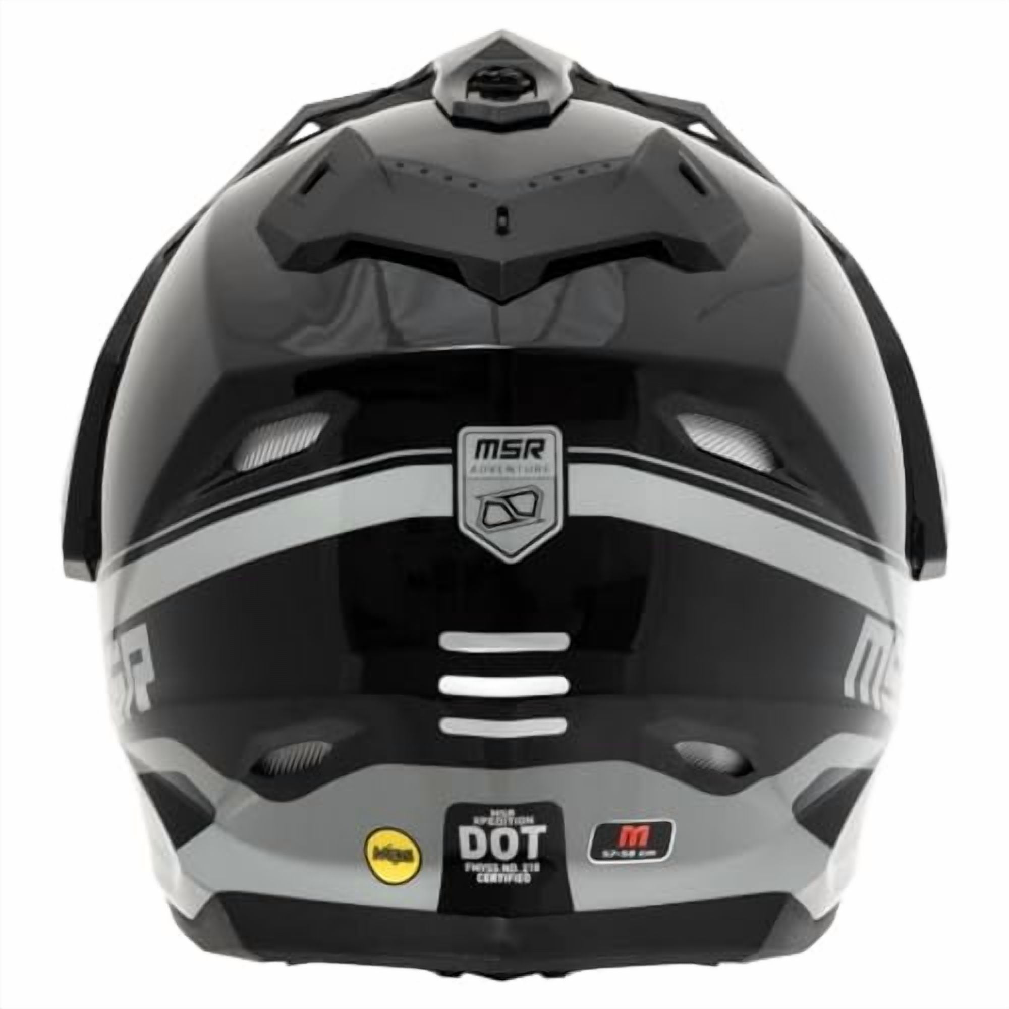 MSR® Xpedition ADV Dirt Bike Motocross Helmet w/MIPS XX-Large Black
