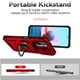 thumbnail image 2 of Estuche GANGXUN para Xiaomi Redmi Note 10 4G, soporte giratorio 360°, estilo mecánico y magnético, 2 of 5