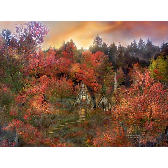 Cavalaris "Autumn Hideaway" Wall Decal