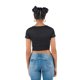 thumbnail image 2 of Playera Oggi Mujer Corte Crop Canalé Negra OGGI JEANS 2212407 NEGRO, 2 of 6