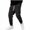 Black, variant on lcziwo Joggers for Men with Pockets Comfy Outdoor Elastic Waist Sweatpants Gym Golf Fall Winter Jogger Pants Navy S