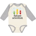 thumbnail image 3 of Inktastic Future Scientist Chemist Chem Teacher Boys or Girls Long Sleeve Baby Bodysuit, 3 of 5