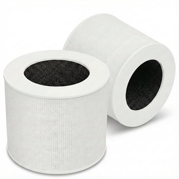 2-Pack Core Mini Replacement Filter for Levoit Core Mini-RF Air Purifiers, 3-in-1 True HEPA Core Mini-RF Filter, High-Efficiency Activated Carbon, Replace Core Mini-RF
