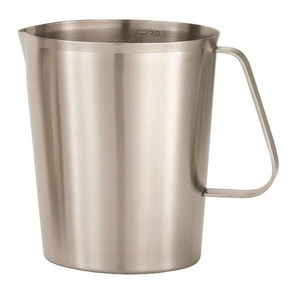 rattleware 32 oz Graduated Pitcher, Stainless Steel, 07202