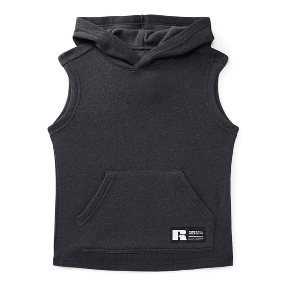 Russell Athletic Boys Performance Sleeveless Fleece Hoodie, Sizes 4-18