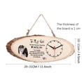 thumbnail image 3 of tamizeot Wooden Creative Clock Ornament Girlfriend Handmade Couple Bell Gift Energy-saving Solid Multifunctional - Ideal Gift Style 2, 3 of 6