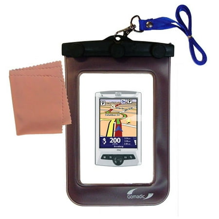 Hollywood Thread Gomadic Clean And Dry Waterproof Protective Case Suitablefor The Tomtom Navigator 5 To Use Underwater