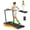 Under Desk Treadmill with LED Screen, variant on Walking Pad Brushless Treadmill with Remote Control, 6% Incline/350 Kcal, 4MPH Speed, 350Lbs Capacity, Shock Absorption,Portable Under Desk Treadmill for Home Office
