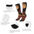 thumbnail image 3 of Sigee Lunar Mountains Golden Rivers for Socks for Men Women Socks Stocking Compression Socks, 3 of 6