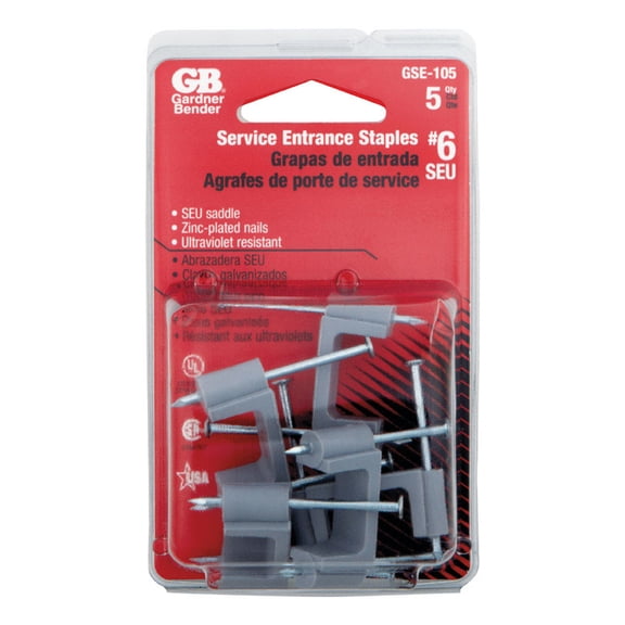 Gardner Bender #6 SEU Wire Plastic Service Entrance Cable Strap (5-Pack) GSE-105
