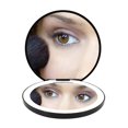 thumbnail image 2 of Jinsinto Compact Rechargeable Lighted Makeup Mirror For Travel And Handbags, 2 of 5