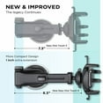 thumbnail image 2 of Car Tablet Holder Mount Holder for Dash Desk Windshield Headrest 360 Degree Rotation  iPad Stand Holder with Strong Cup Suction, 2 of 4