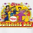 thumbnail image 3 of The Brady Bunch - The Brady Kids - Sunshine Day - Vintage Cartoon Band - Juniors Cropped Cotton Blend T-Shirt, 3 of 5