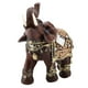 thumbnail image 1 of Lucky Feng Shui Wood Grain Elephant Statue Sculpture Wealth Figurine Gift Home Decoration (L), 1 of 5