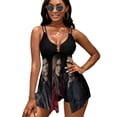 thumbnail image 2 of The Vampire Diaries Poster Women's Split Skirt Swimwear Two-Piece Swimsuit Backless Bikini Set Summer Holiday Beach Adjustable Bathing Suit, 2 of 6