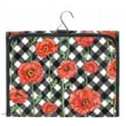 Joann Marrie Designs  Hanging Cosmetic Bag - Poppy Chic