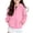 #A15-Pink, variant on Abcomgle Girls Zip Up Sweatshirt 10-12 Loose Fit Full-Zip Kids Jacket Cute Solid Jacket Sweatshirt Girl Casual Winter Hooded Hoodies for Girls with Pockets