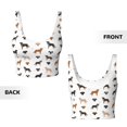 Sports Bras For Women Back Labrador Retriever Dog Seamless Yoga Bra