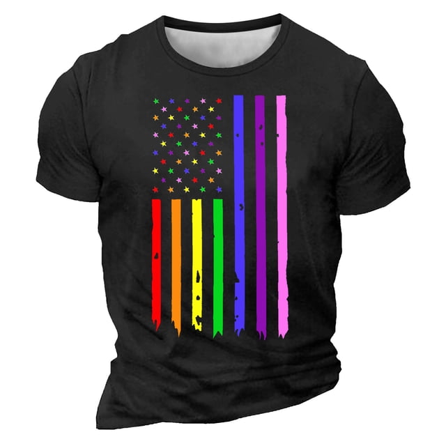 Camisetas de Manga Larga para Hombres Imprimir Casual Cuello Redondo Camiseta de Manga Corta, Camisetas de Manga Larga para Hombres Algodón