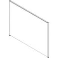 thumbnail image 6 of Lorell Gray Fabric Panel 60" Width x 48" Height - Fabric, Steel - Gray, 6 of 6