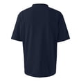 thumbnail image 5 of Dresfit Mens Henley Shirt Big and Tall Short Sleeve Button Down Shirts Summer 2026 Stretch Workout Shirt Basic Loose Fit Solid T Shirts Navy L, 5 of 8