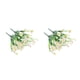 thumbnail image 1 of Paquete de flores artificiales Naiovety crisantemo salvaje simulado ramo Blanco 2Conjunto, 1 of 6
