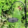 thumbnail image 4 of FeiFu Tiered Umbrella Bird Feeder,3-in-1 Hanging Feeder Water Bowl Birds Attractor, Hummingbird Garden Decor with Adjustable Chains black, 4 of 5
