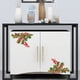 thumbnail image 3 of Inteprter Adhesivo de pared de PVC, cubierta de inodoro con flores, autoadhesivo, extraíble, para puerta de cocina, papel tapiz, ventana, Decoración del hogar Tipo 5, 3 of 6