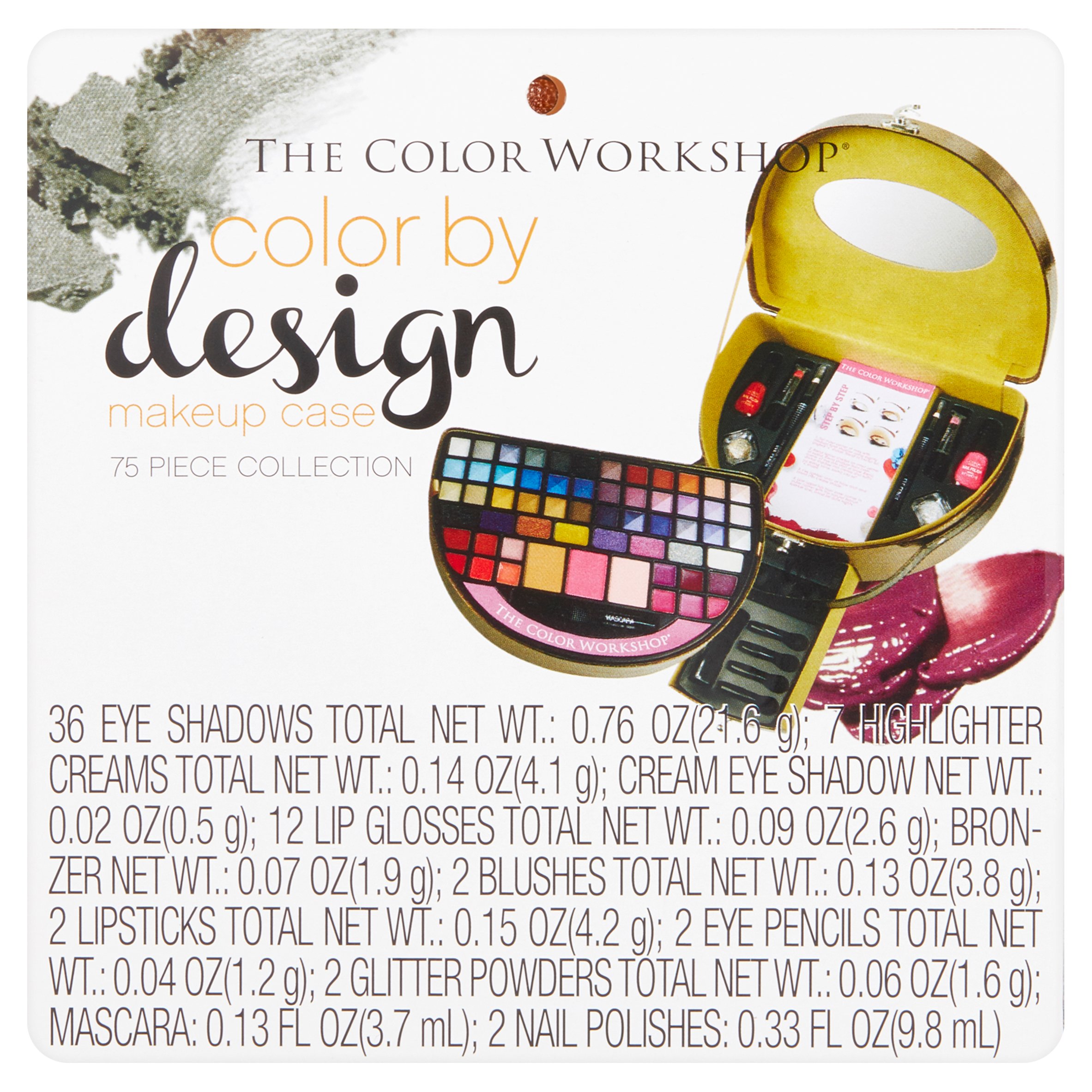 The Color Workshop Color by Design 75 Piece Collection Makeup Case - image 4 of 4