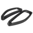 thumbnail image 1 of Embellecedor de tubo de escape trasero de acero inoxidable para coche, marco de garganta trasera para Serie 3 G20 G28 202, negro, 1 of 5