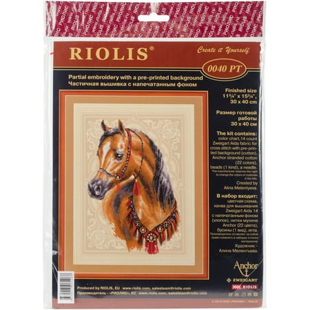 Horse Cross Stitch - Arabian Horse Counted Cross Stitch Kit-11.75