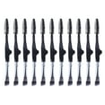 thumbnail image 1 of FELTECHELECTR 10 pinceles plegables para cejas, profesionales, en espiral, para maquillaje de cejas, color negro., 1 of 6
