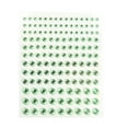 thumbnail image 1 of Seitruly Ojo Cara Gemas Pegatinas de diamantes de imitación Bling Sin pegamento Verde, 1 of 6