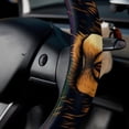 thumbnail image 5 of Xiong Fugu 14.5 Inch Printing PVC Leather Steering Wheel Cover Auto Accessories, 5 of 6