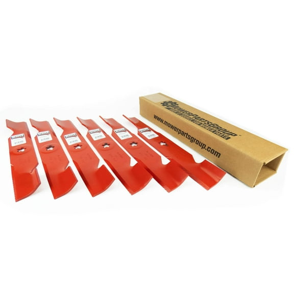 (6) Reaper Blades Fits Husqvarna Poulan 48" 173920 180054 575938201 532180054