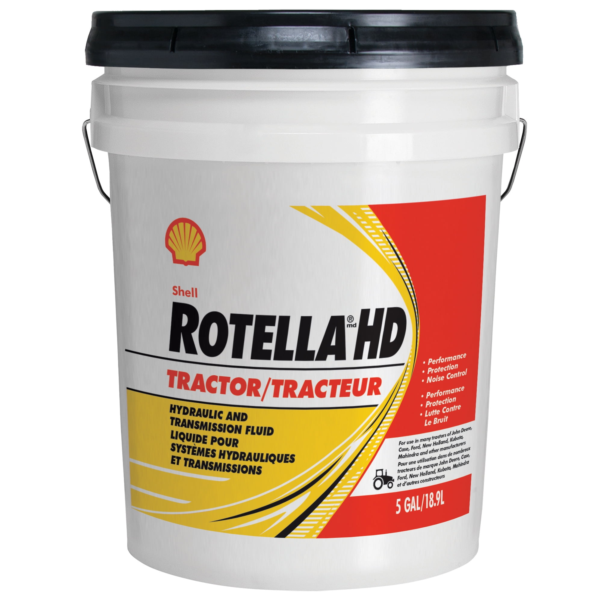 Shell Rotella Transmission & Hydraulic Tractor Fluid, 5 Gallon