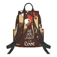 thumbnail image 2 of Balery Rooster And Chicken Lightweight Backpack for Men and Women - Durable and Water-Resistant, Ideal for School, Work, Travel, and Everyday Use, 2 of 9