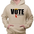 thumbnail image 2 of Vote Trump 2024 Hoodie Sweatshirt Unisex Small Sand, 2 of 5