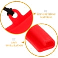 thumbnail image 2 of HIAKDOFT Protecteur de Jante pour Machine à Pneus Rouge Protecteur de Bord de Jante de Roue de Voiture Matériau Polyuréthane, 2 of 8