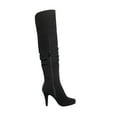 thumbnail image 2 of Dream Pairs Women's Chunky Heel Boots HIGHPLAT Thigh-High Style, 2 of 5