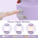 thumbnail image 4 of Linterna Infantil GDSZBYSM con 3 Colores Regulables y Carga USB-C Morada, 4 of 7