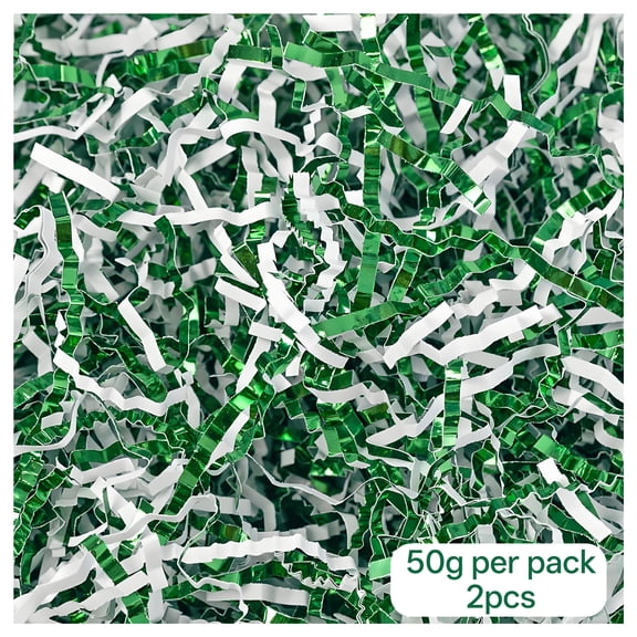 MISSMILE 3.53oz Basket Filler,Recyclable Processing Shredded Paper for Gift Baskets,Crinkle Paper Filler Box Filler for Gift Wrapping,Basket Filling,Wedding Decorations