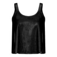 thumbnail image 4 of JGGSPWM Women's Sequin Tank Tops Sleeveless Glitter Gradient Vest Club Party Camisole Sparkly Summer Dressy Blouse Tunic Tops Black M, 4 of 6