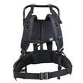 thumbnail image 3 of Colaxi 60kg Heavy Carrying Backpack Frame Folded Bag Frame Lightweight Portable Practical Rucksack Aluminum Alloy Nylon for Trekking Black, 3 of 8