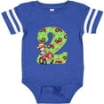 thumbnail image 3 of Inktastic Tractor Boy 2nd Birthday Boys Baby Bodysuit, 3 of 5