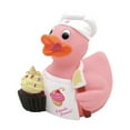 thumbnail image 1 of Celebriducks Cupcake Lover Collectible Rubber Duck Bath Toy, 1 of 5